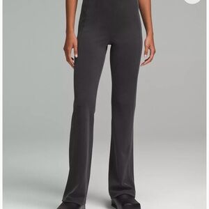 Lululemon Women's Gray Ribbed Pants - tall